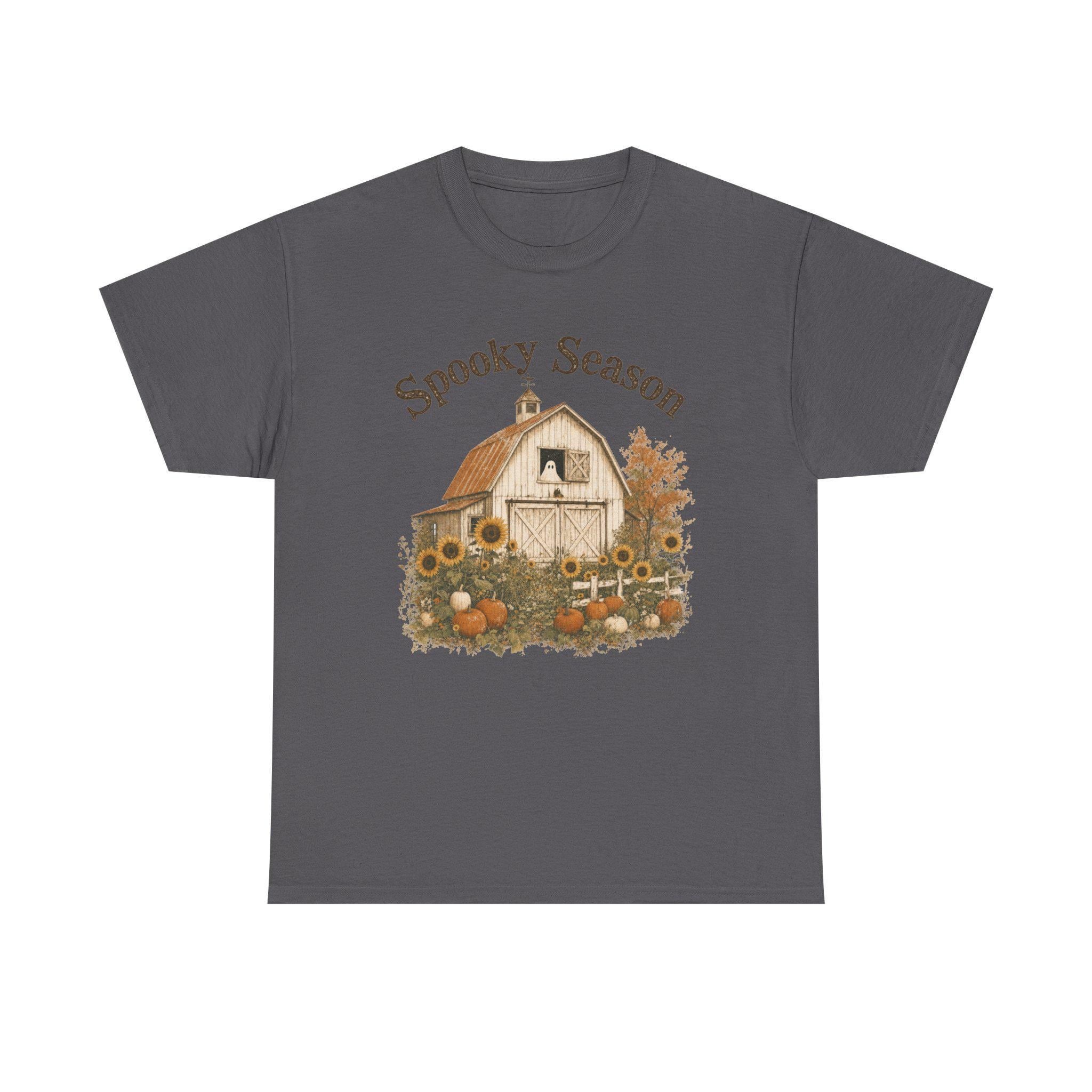 Sunflower Pumpkin Shirt, Fall Farmhouse Tee, Cozy Autumn Halloween Gift, view 8