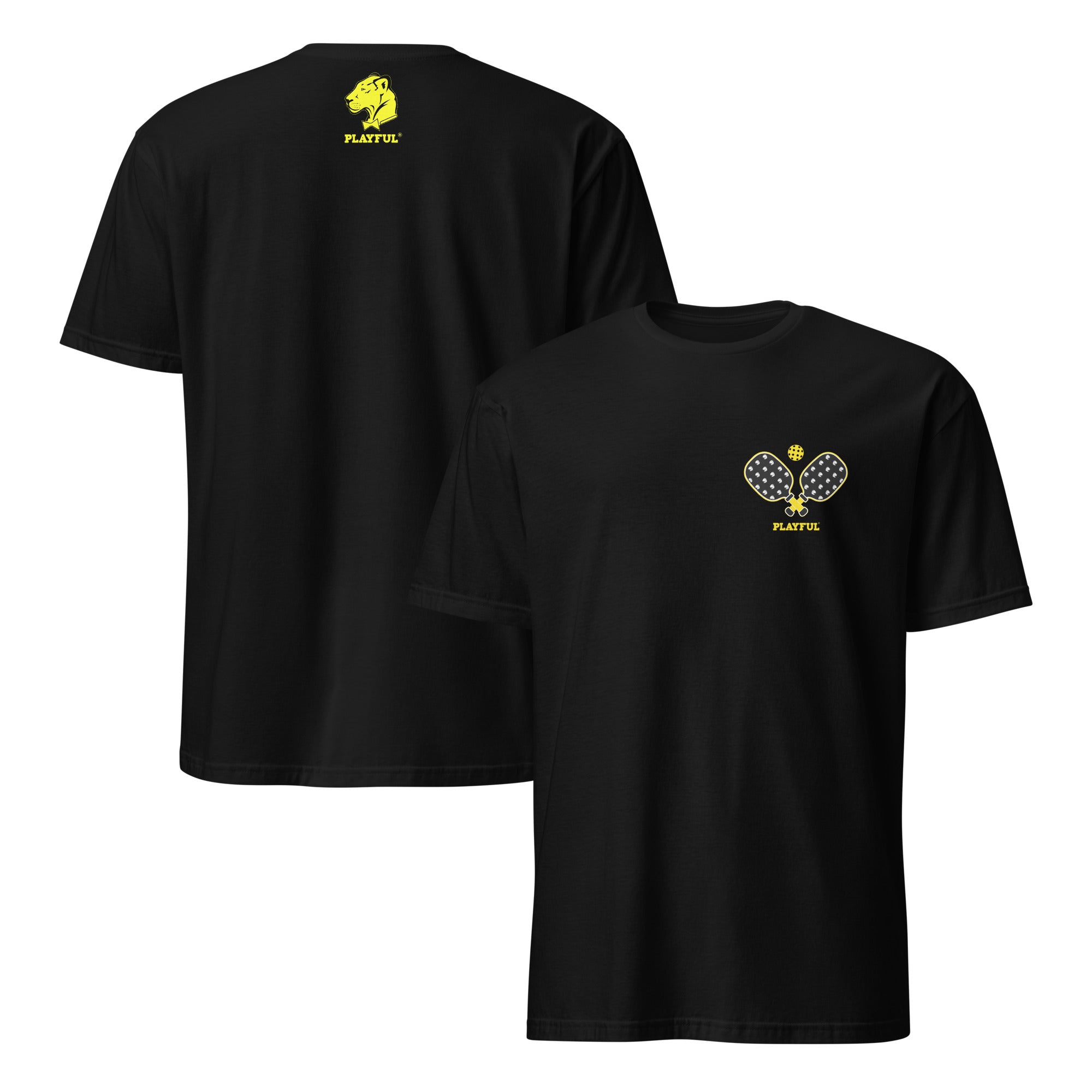 I Am Playful pickleball short-sleeve unisex t-shirt in a second colorway