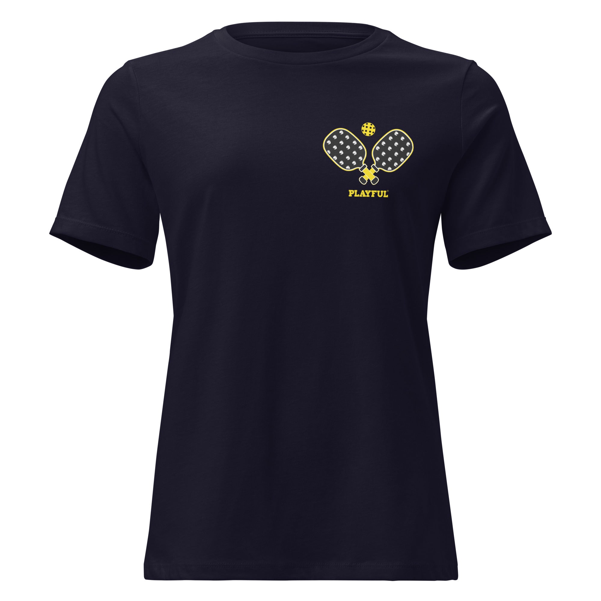 I Am Playful pickleball women's relaxed t-shirt in a second colorway