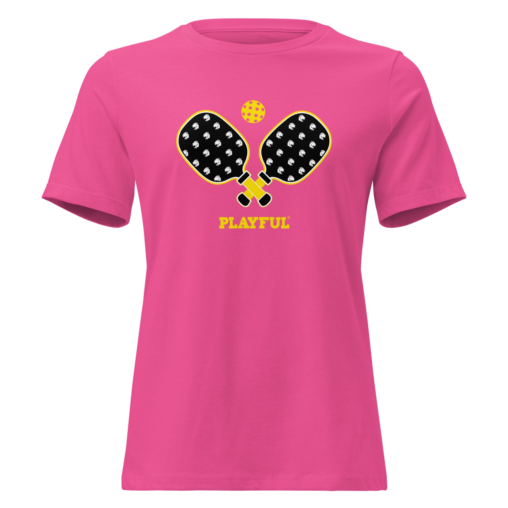 I Am Playful pickleball women's relaxed t-shirt