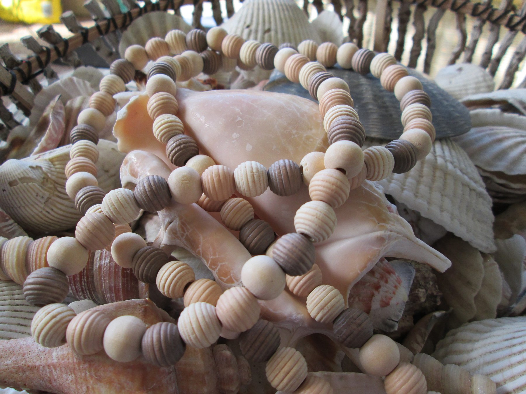 Lanyard, Wood Lanyard, 738, detail 4