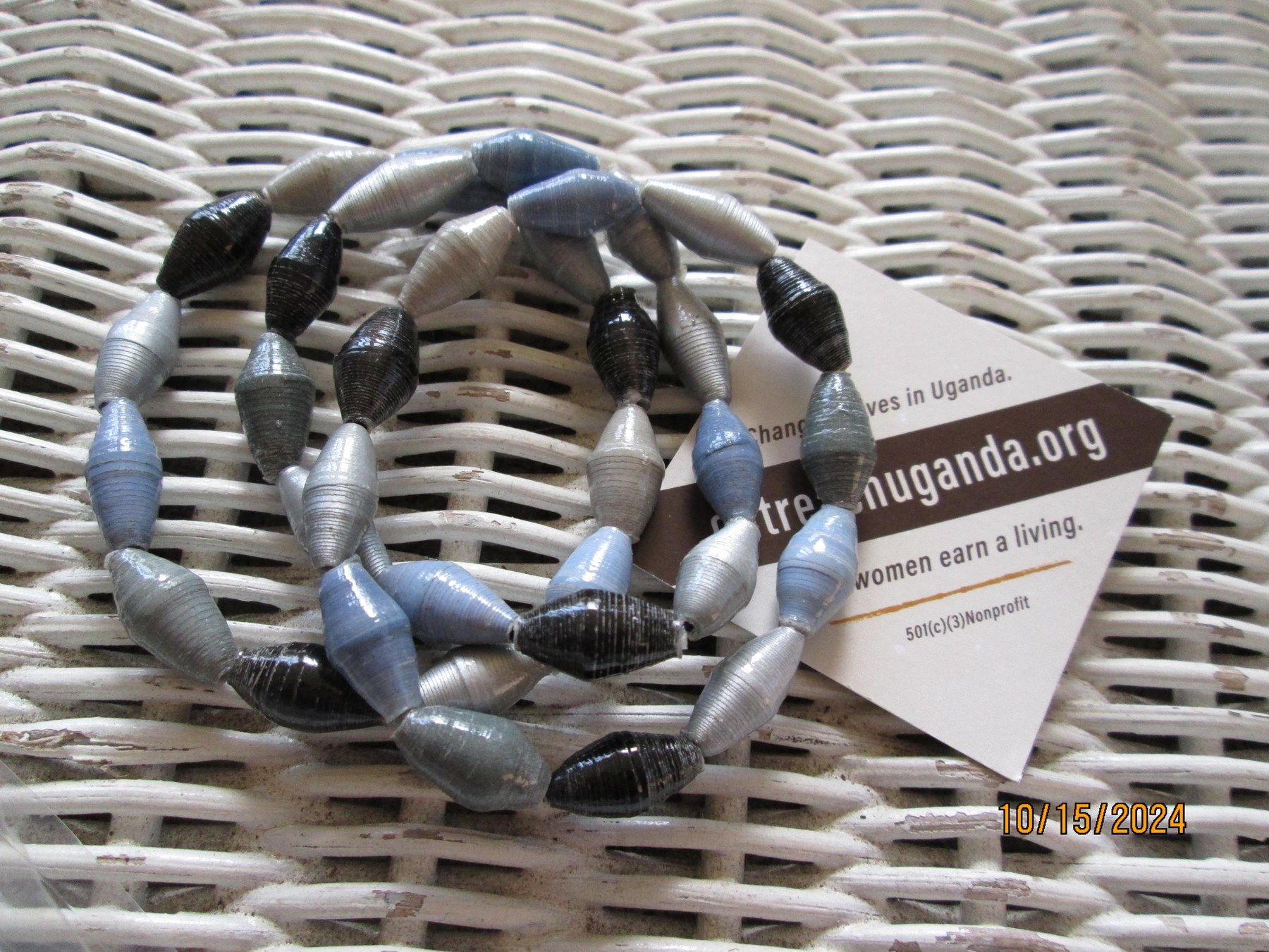 Bracelet Trio, Outreach Uganda Alpine Mix Beaded Bracelets, 118, detail 5