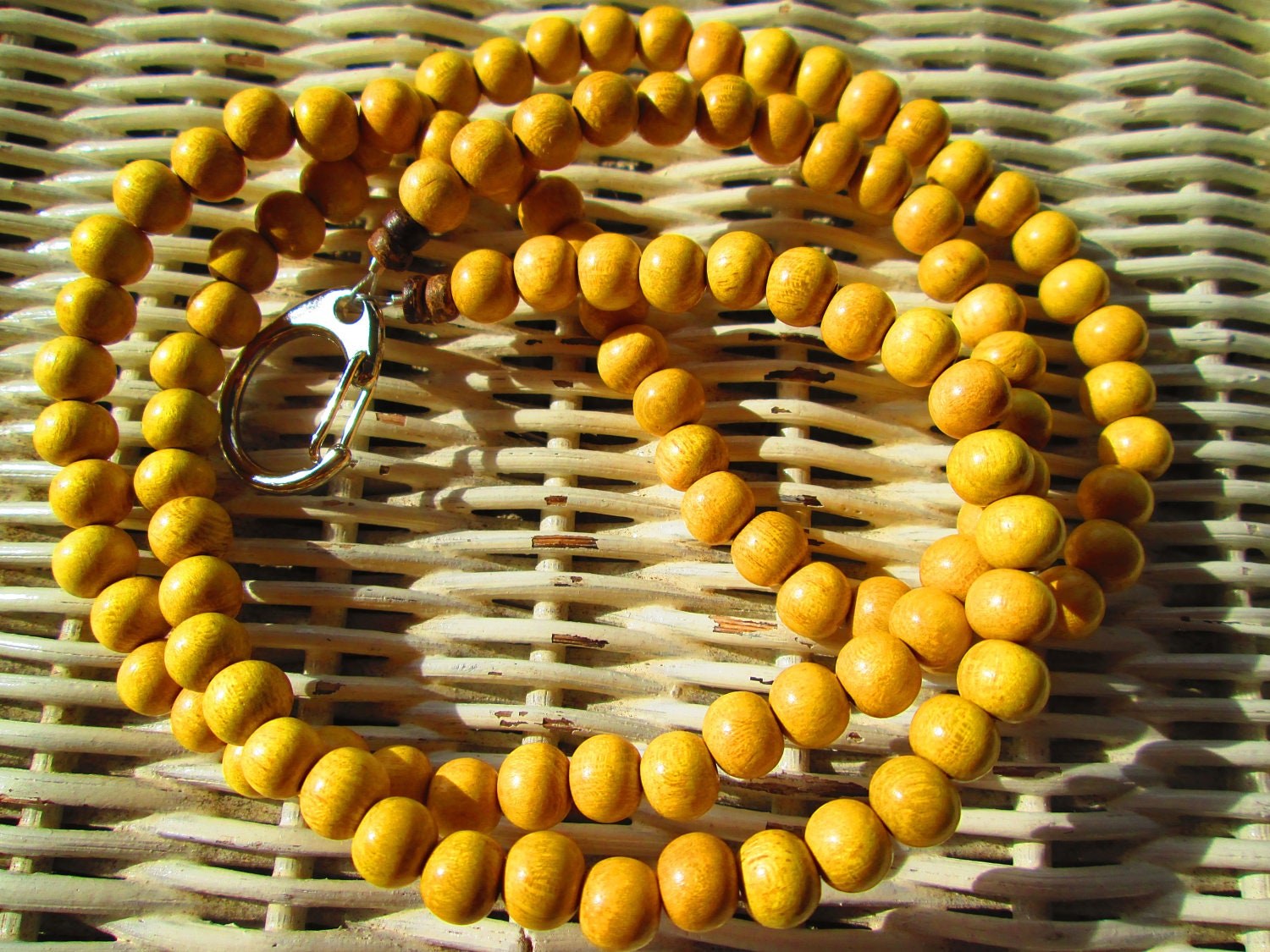Lanyard,Jackfruit 8mm Beaded Handmade Lanyard, 905, detail 5