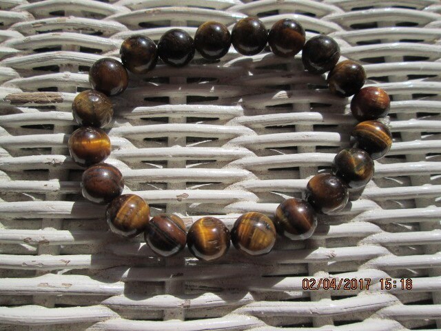 Handmade 8mm Tiger's Eye Bracelet BUY one GET one FREE 236, detail 5