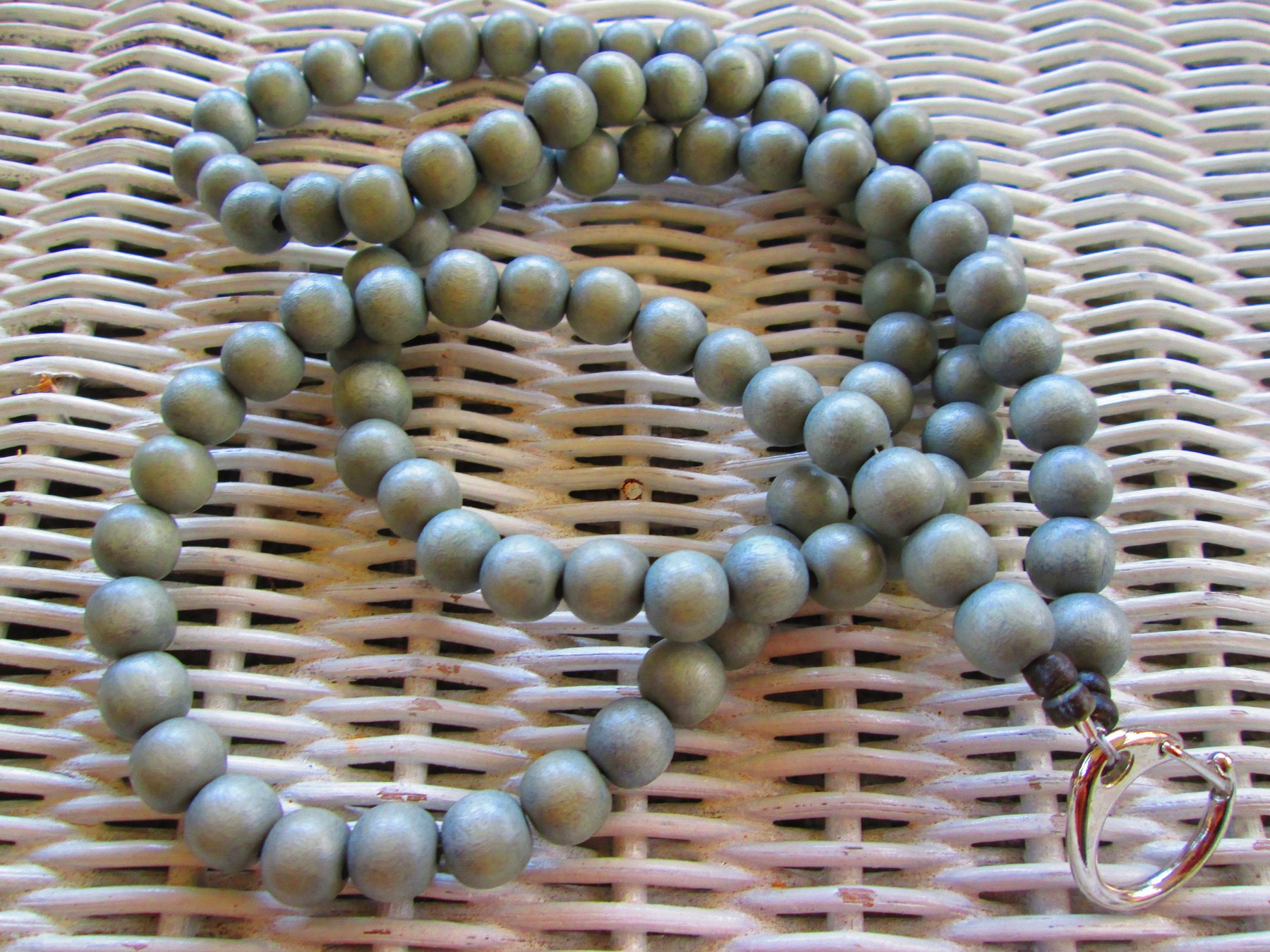 Lanyard, Greywood 10mm Handmade Beaded Lanyard, 934, detail 4