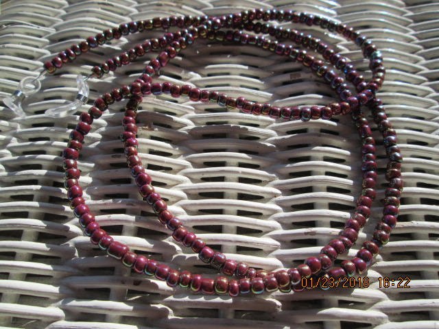 Rainbow eyeglass chain, 1004