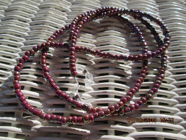 Rainbow eyeglass chain, 1004, detail 5