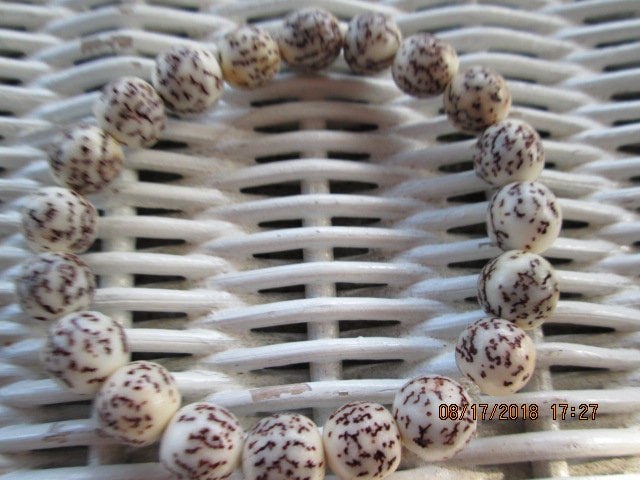 Salwag Bead Bracelet, Natural Seed Bead Stretch Bracelet, Boho Handmade Jewelry, Buy One Get One Free, Gift