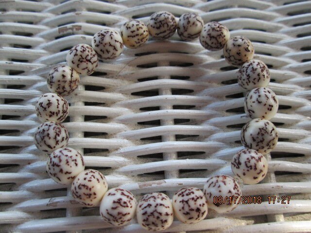 Salwag Bead Bracelet, Natural Seed Bead Stretch Bracelet, Boho Handmade Jewelry, Buy One Get One Free, Gift, detail 2