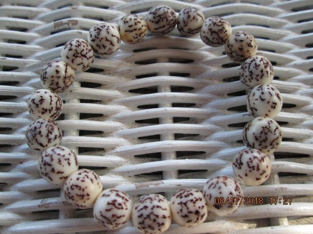 Salwag Bead Bracelet, Natural Seed Bead Stretch Bracelet, Boho Handmade Jewelry, Buy One Get One Free, Gift, detail 3