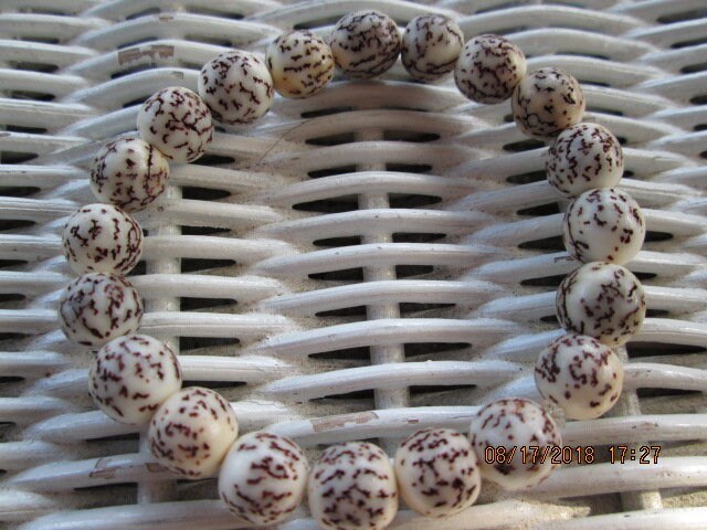 Salwag Bead Bracelet, Natural Seed Bead Stretch Bracelet, Boho Handmade Jewelry, Buy One Get One Free, Gift, detail 5