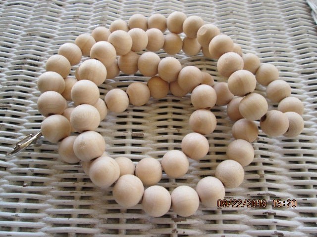 Lanyard, Natural 15mm Wood Lanyard, 714