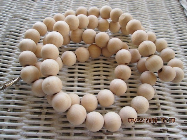 Lanyard, Natural 15mm Wood Lanyard, 714, detail 5