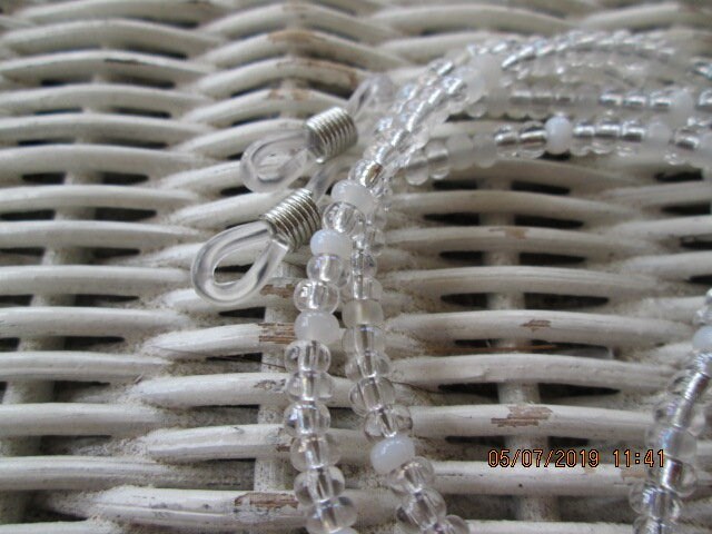 Eyeglass Chain, Czech Crystal Glasses Chain, 1040, detail 2