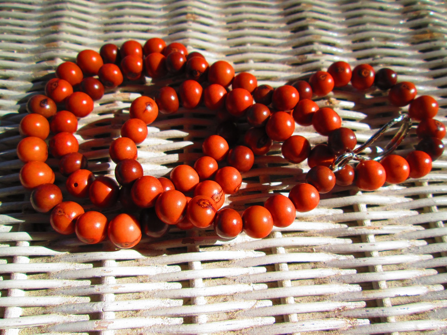 Lanyard, Buttercup Brown Acai Beaded Lanyard, 841, detail 5