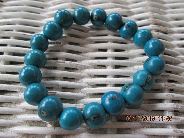 Bracelet, Turquoise Acai Bead Bracelet, BUY one GET one FREE, 1101