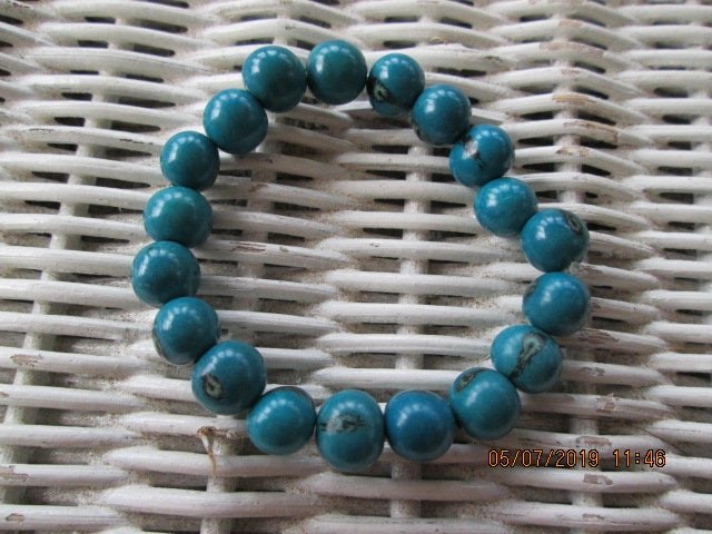 Bracelet, Turquoise Acai Bead Bracelet, BUY one GET one FREE, 1101, detail 2