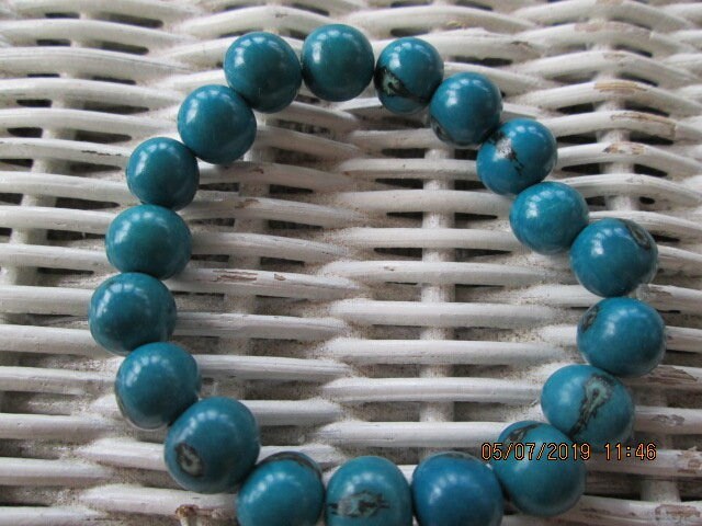 Bracelet, Turquoise Acai Bead Bracelet, BUY one GET one FREE, 1101, detail 3