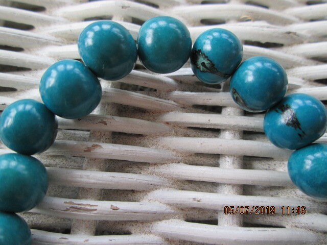 Bracelet, Turquoise Acai Bead Bracelet, BUY one GET one FREE, 1101, detail 4
