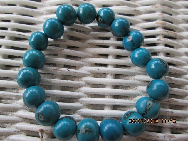 Bracelet, Turquoise Acai Bead Bracelet, BUY one GET one FREE, 1101, detail 5