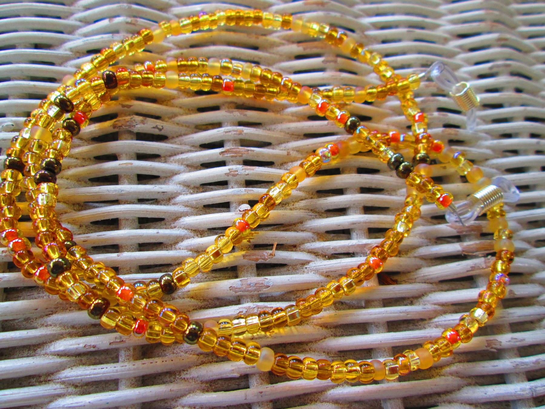 Amber Czech 6/0 E Bead Mix, 1062, detail 4
