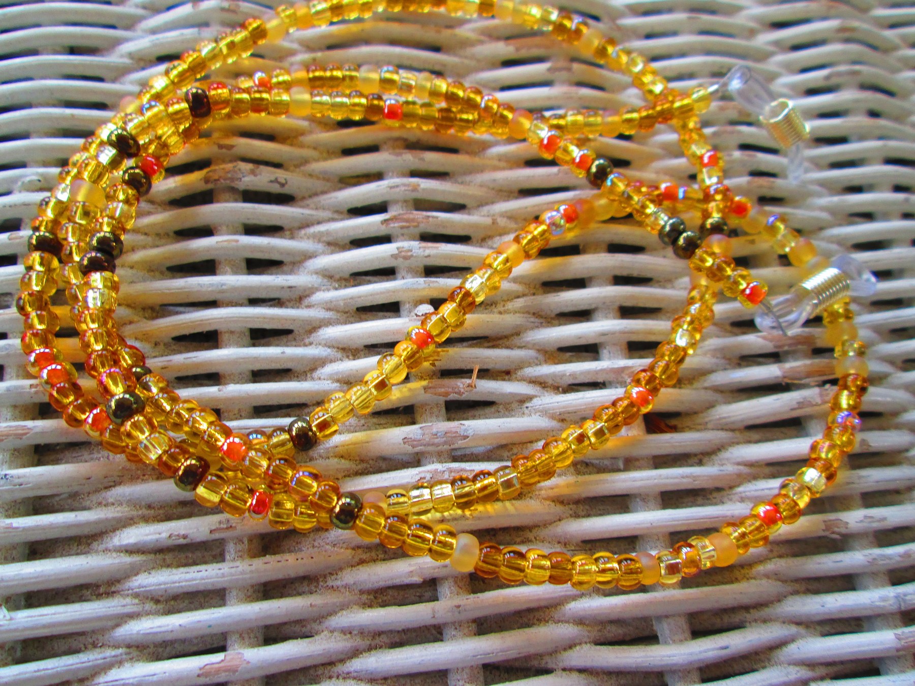 Amber Czech 6/0 E Bead Mix, 1062, detail 5