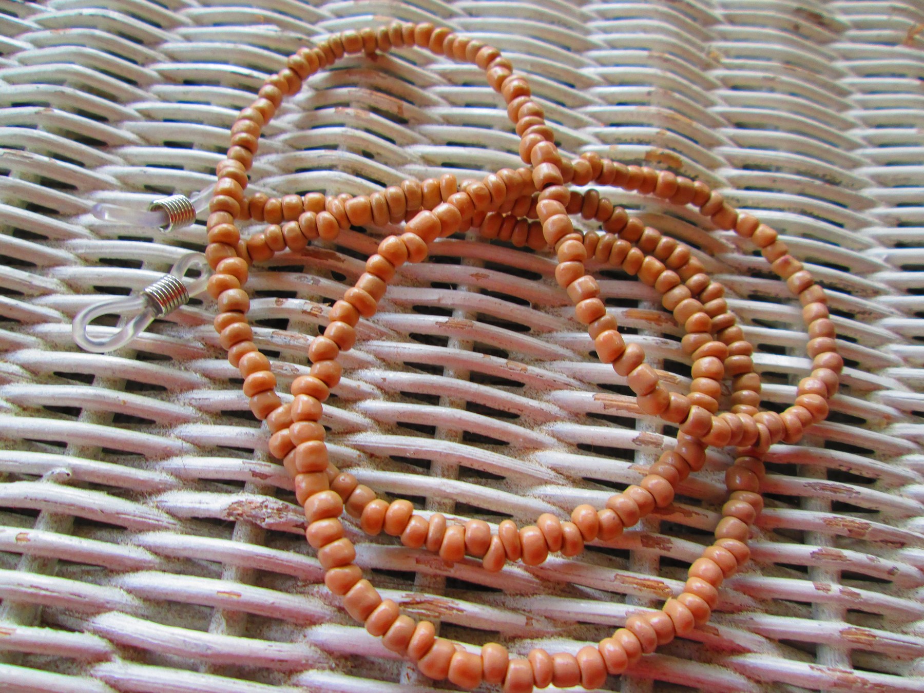 Muted Oat Seed glasses chain, 1086, detail 5