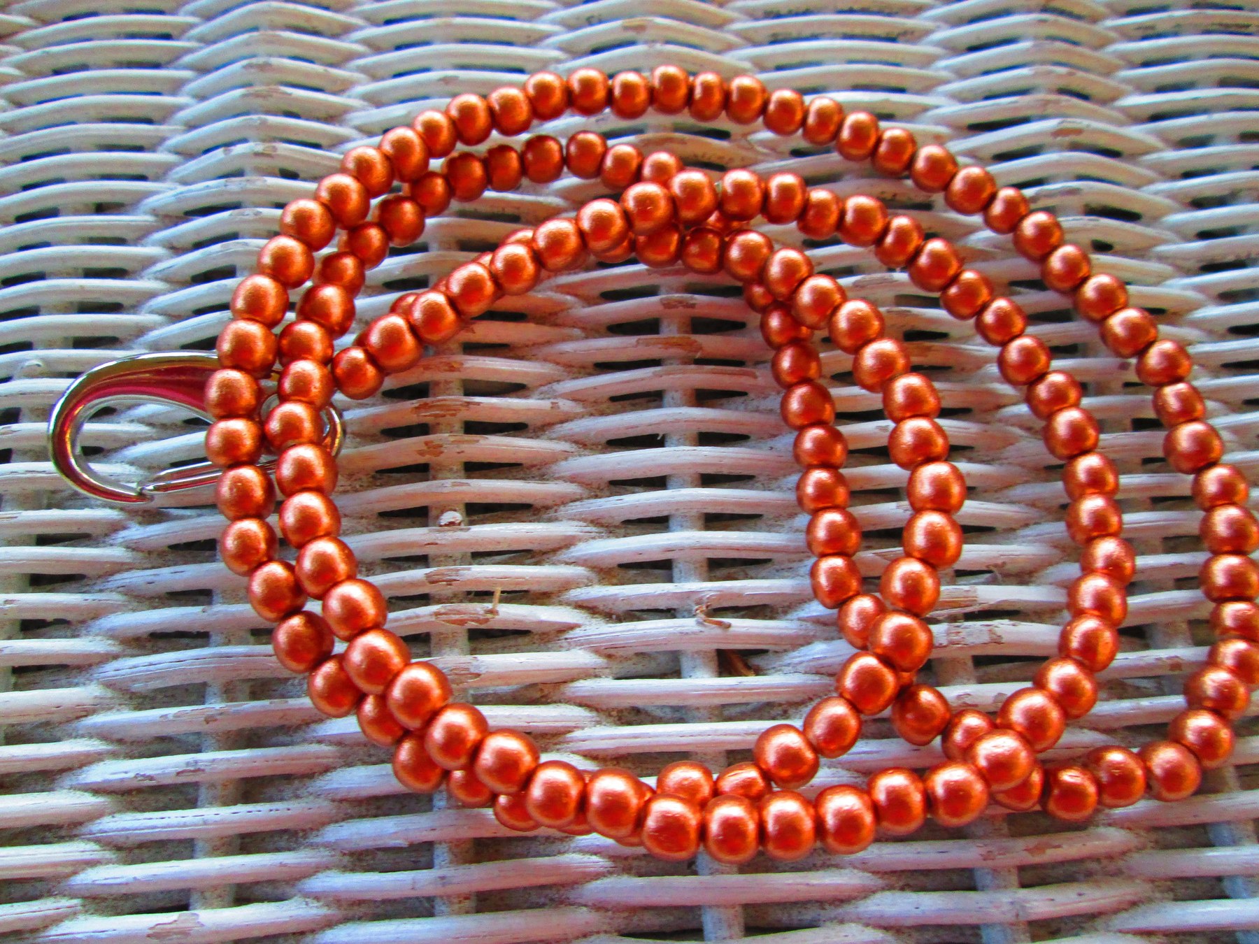 Copper 6mm Wood Lanyard, 983