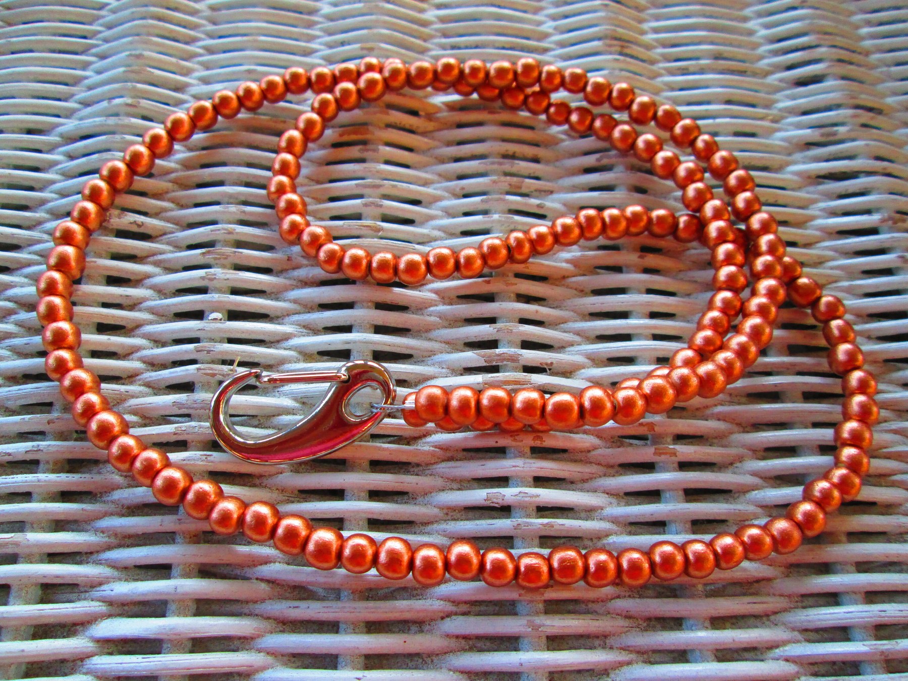Copper 6mm Wood Lanyard, 983, detail 4