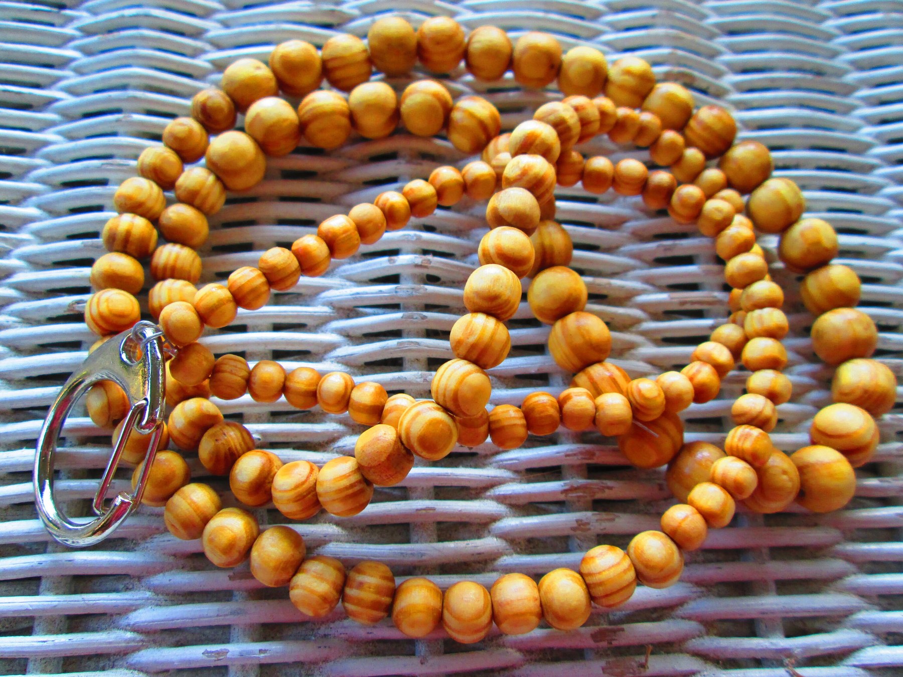 Lanyard, Natural Wood 10mm lanyard, 725