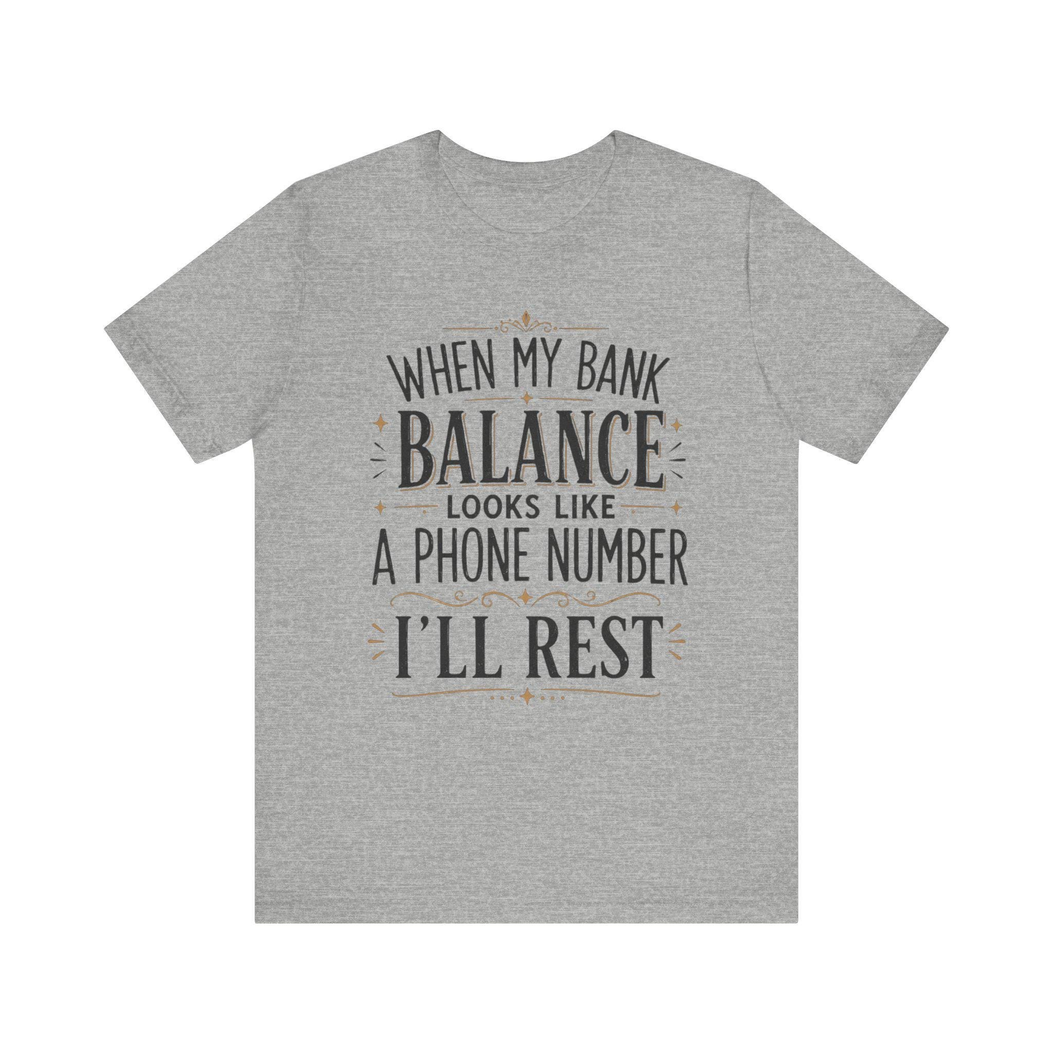 Balance Is A Choice T-Shirt | Typographic Quote Tee, Minimal Retro Design, view 3