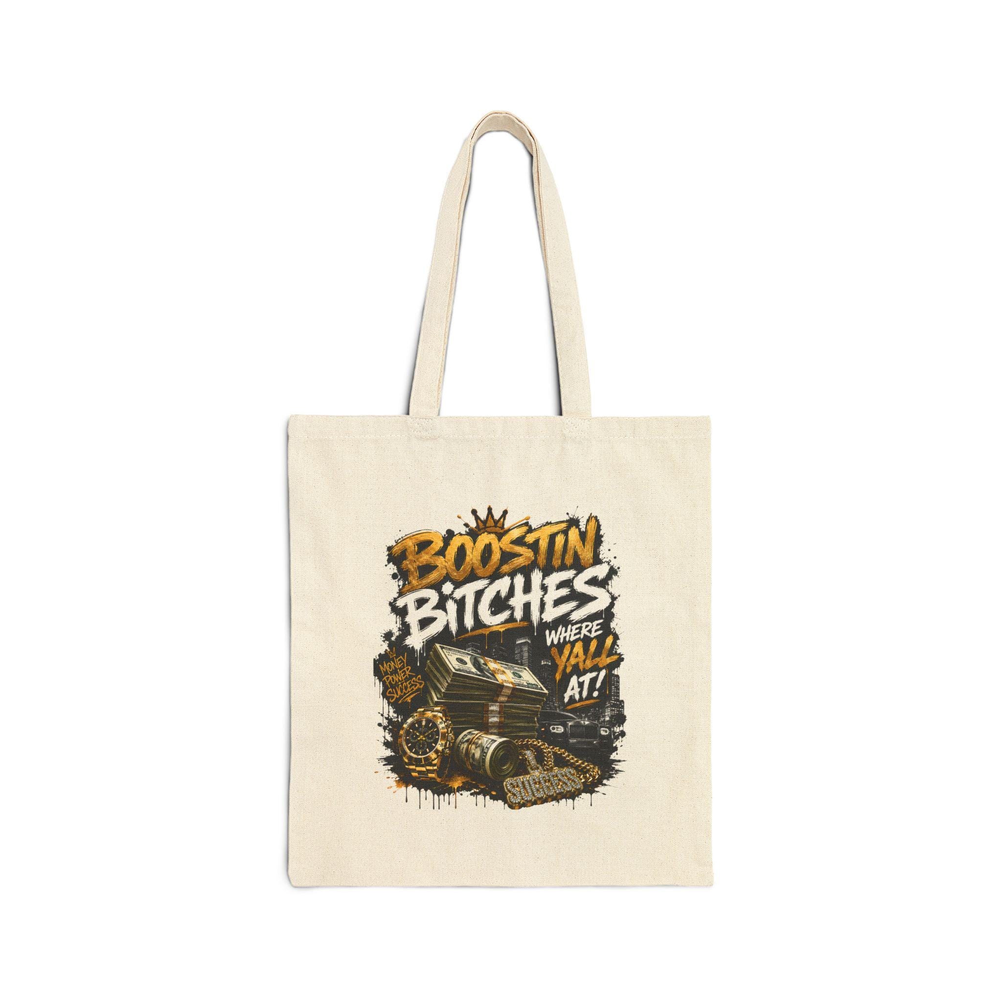 Cotton Canvas Tote Bag