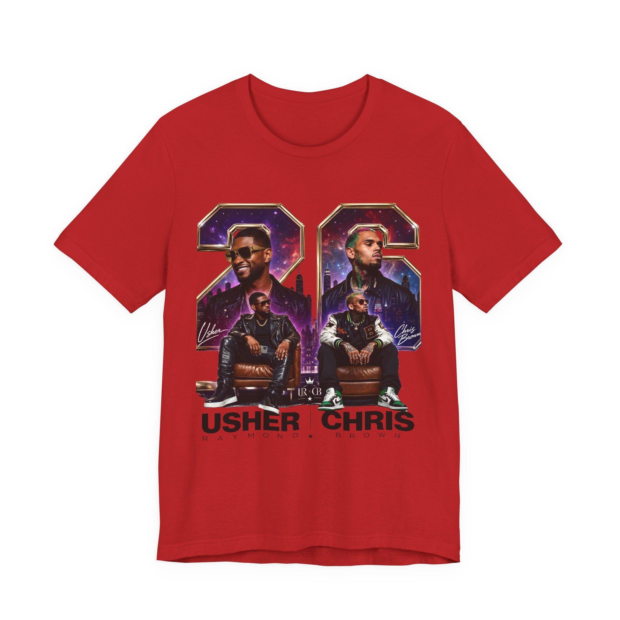 Chris & Ushers 26Portraits Tee | Duo Player Graphic T-Shirt, view 8