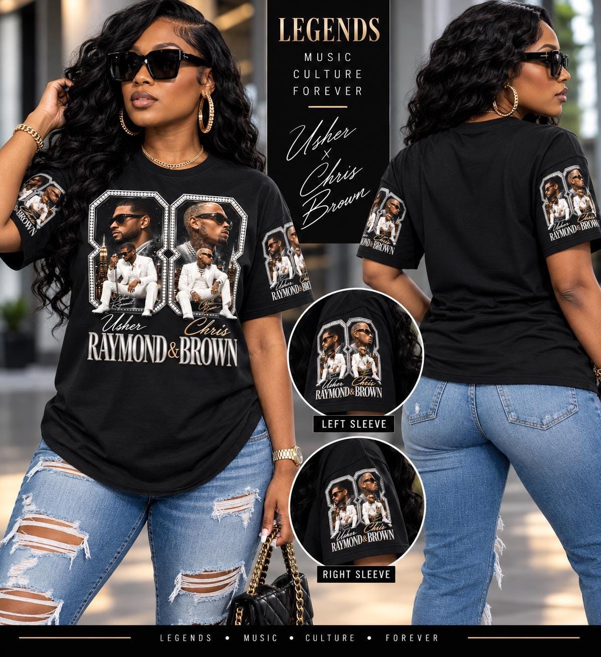 Raymond & Brown Portraits Tee | Vintage Photo Number 88 Shirt
