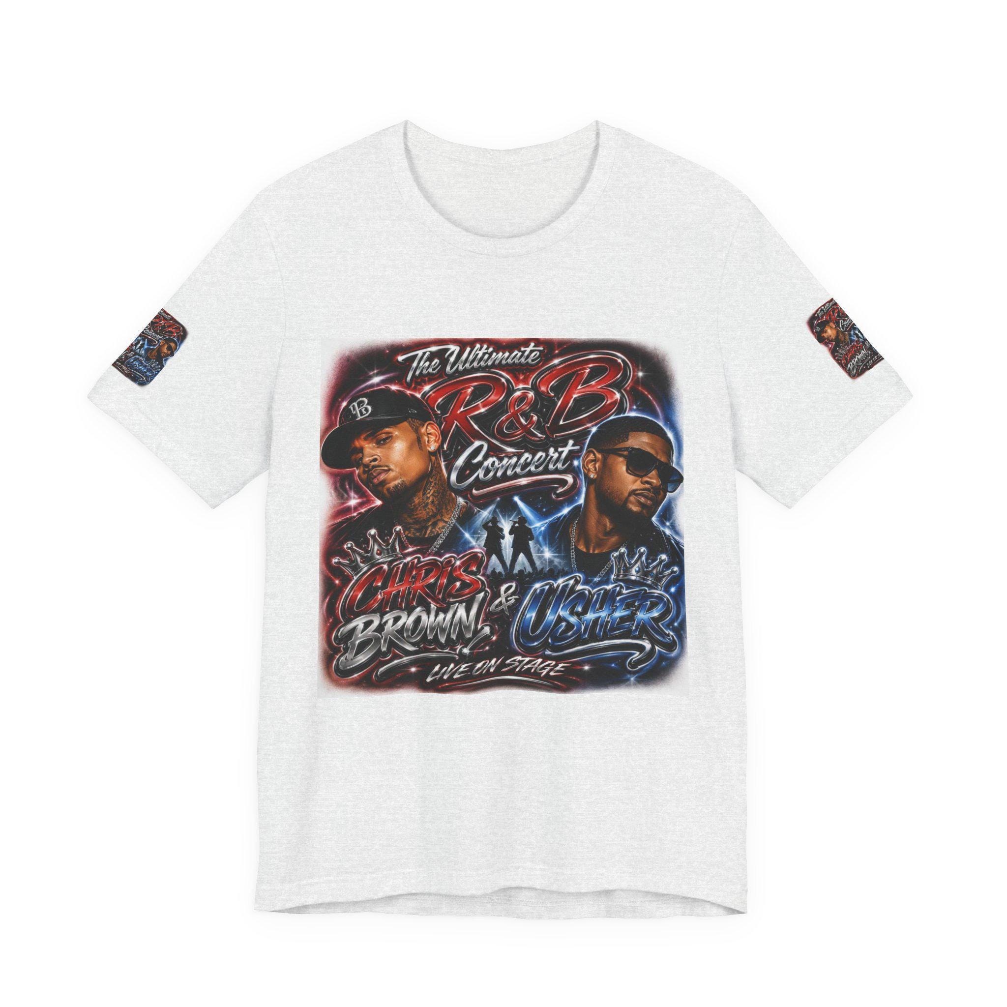 The Ultimate R&B Concert Tee | Airbrush Artist Portraits, Retro Tour Style, view 3