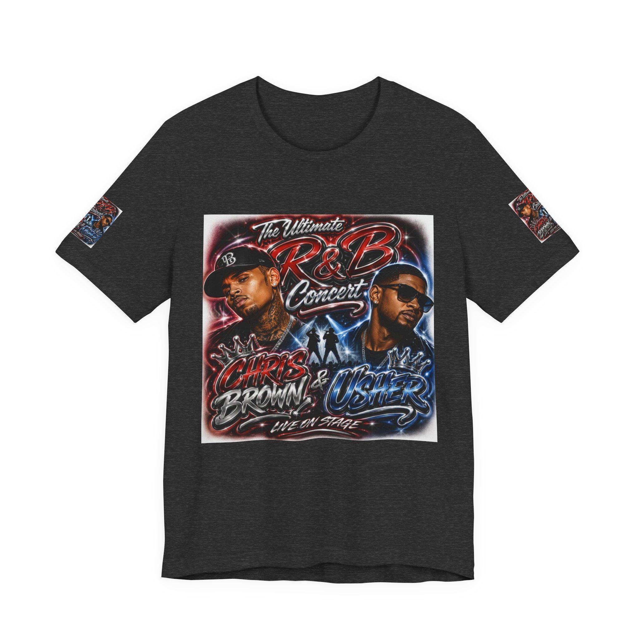 The Ultimate R&B Concert Tee | Airbrush Artist Portraits, Retro Tour Style, view 5