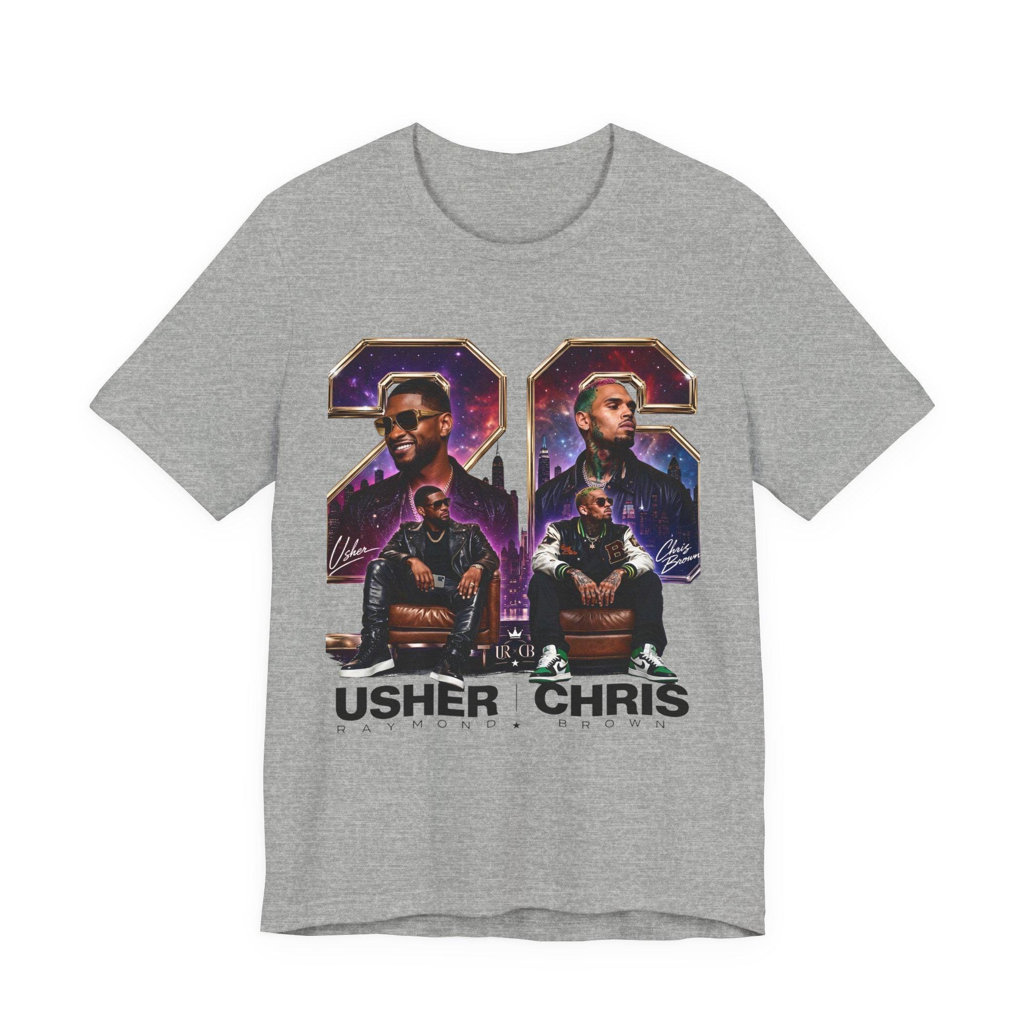 Chris & Ushers 26Portraits Tee | Duo Player Graphic T-Shirt, view 7
