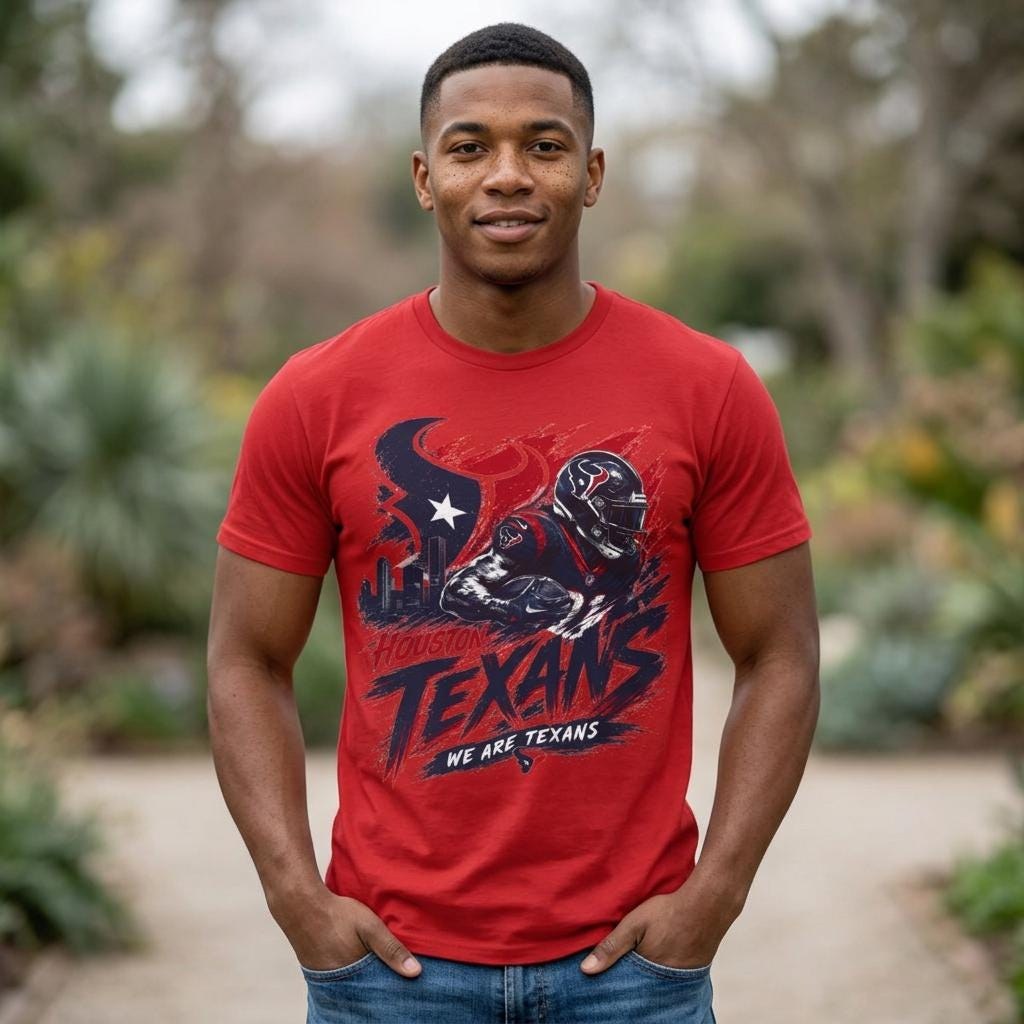 Houston Texans Fan Shirt | Houston Football Tee | Texans Nation Shirt | NFL Inspired Unisex Graphic Tee | Game Day