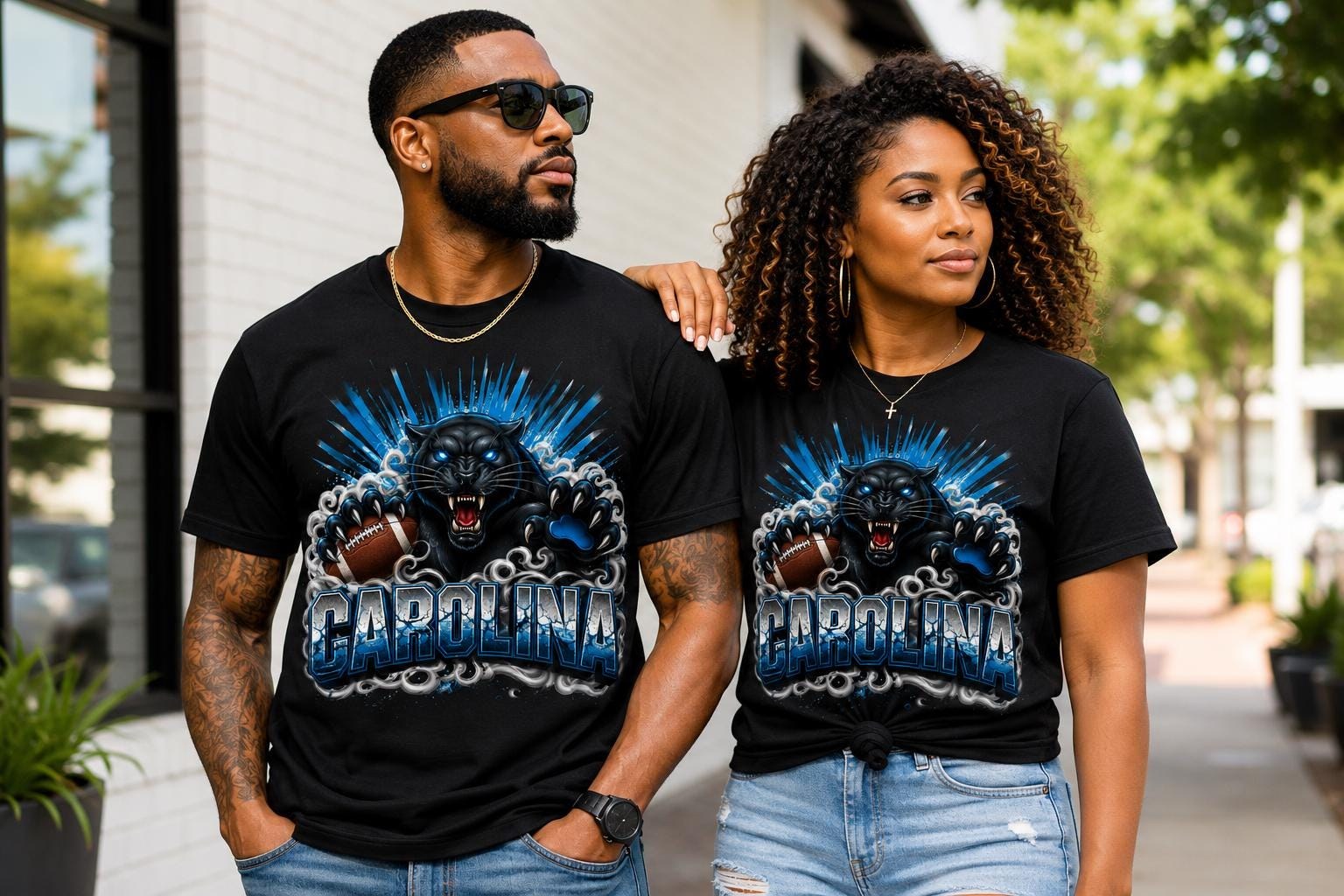 Carolina Panther Football Fan T-Shirt | Game Day Unisex Tee