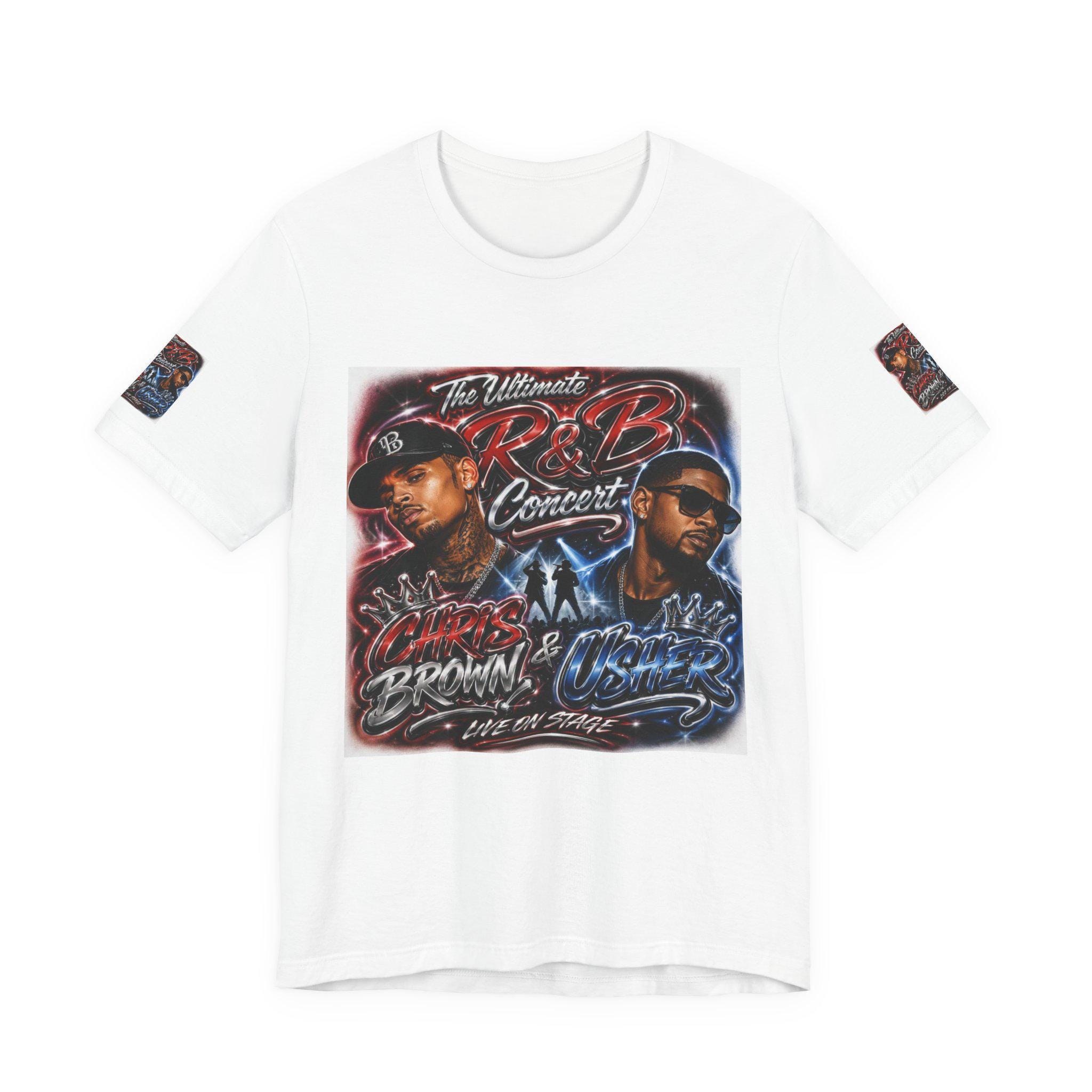 The Ultimate R&B Concert Tee | Airbrush Artist Portraits, Retro Tour Style, view 2