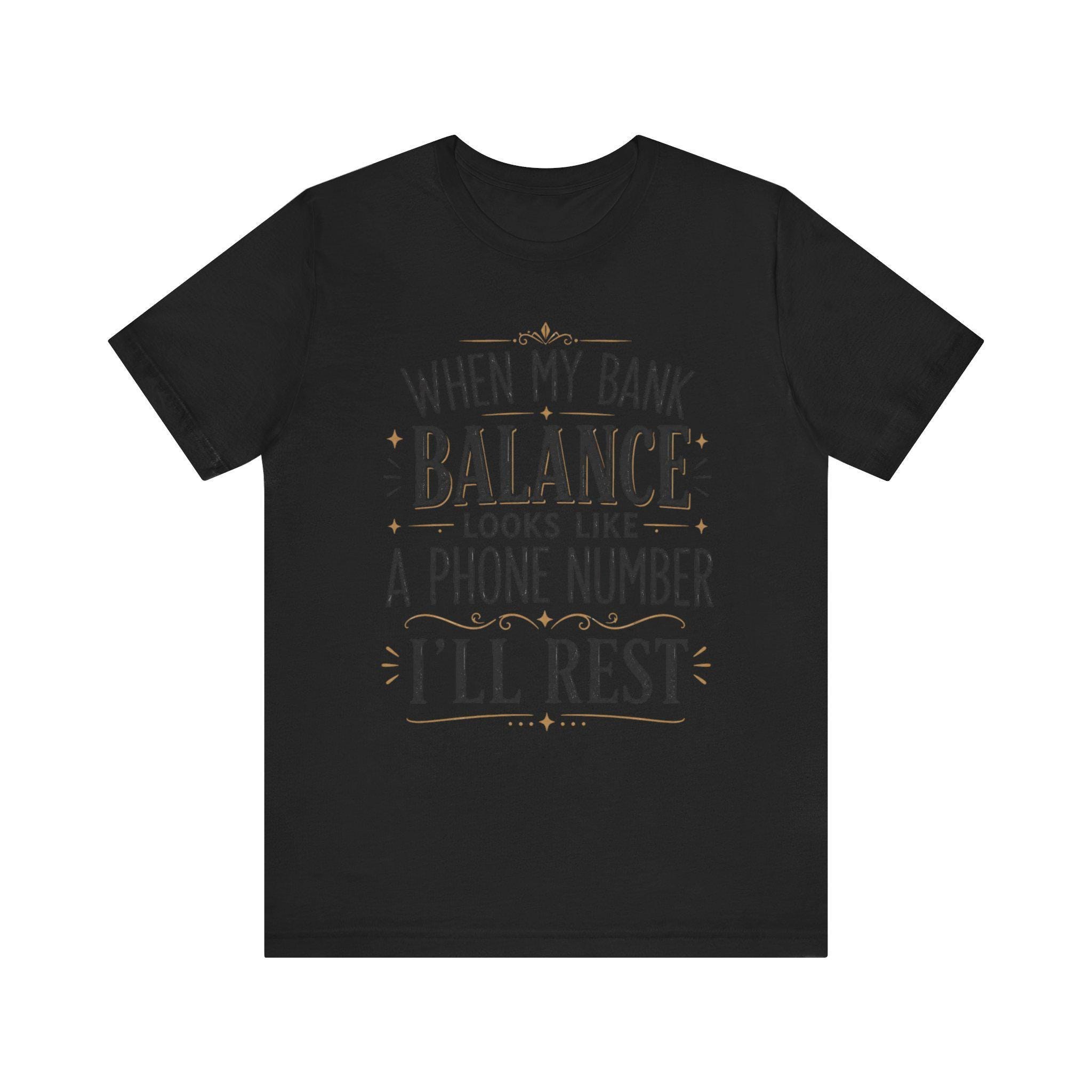 Balance Is A Choice T-Shirt | Typographic Quote Tee, Minimal Retro Design, view 2