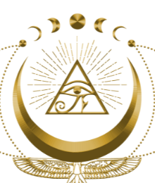 Oracle of the Hidden Temple gold emblem