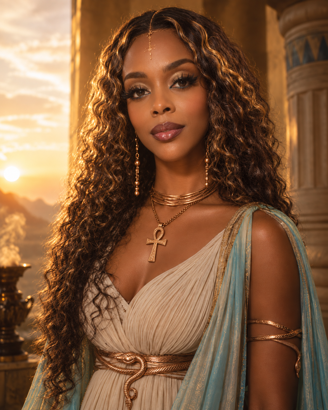 Goddess Aja, founder of Oracle of the Hidden Temple
