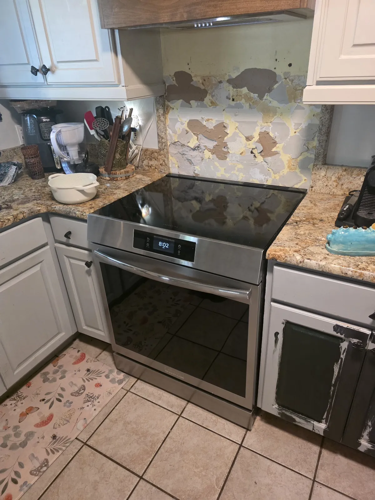 Kitchen range in a customer’s home