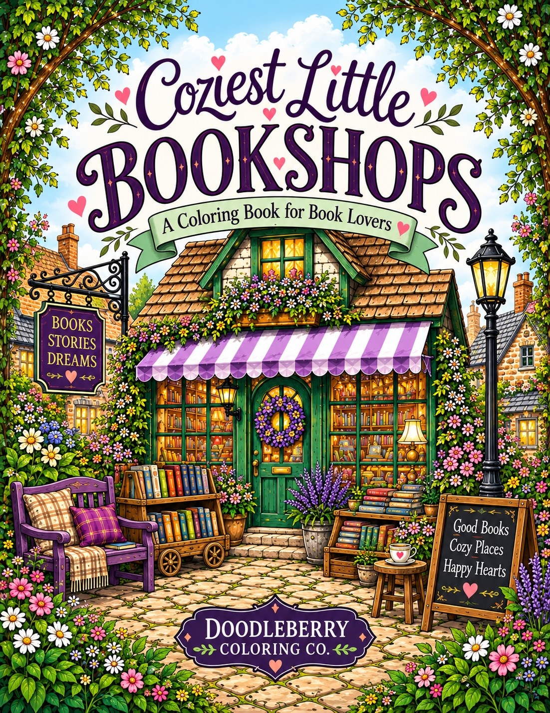Coziest Little Bookshops front cover