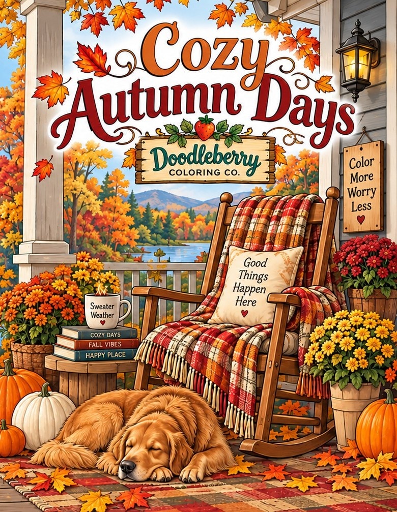 Cozy Autumn Days front cover