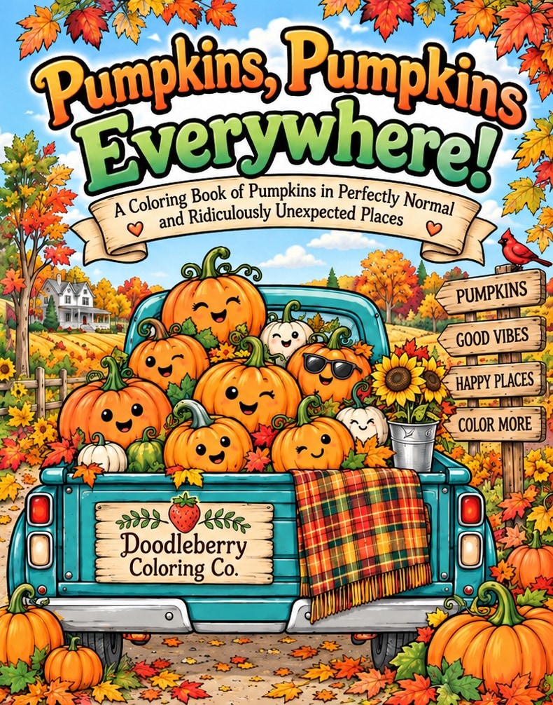 Pumpkins, Pumpkins Everywhere! front cover
