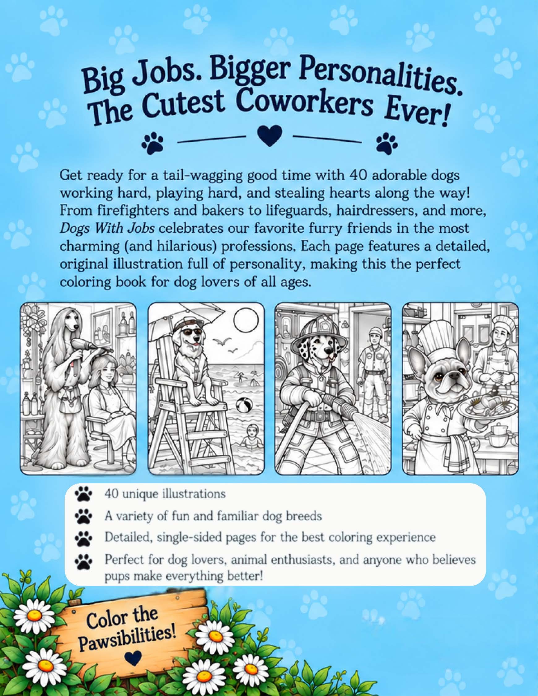 Dogs With Jobs back cover