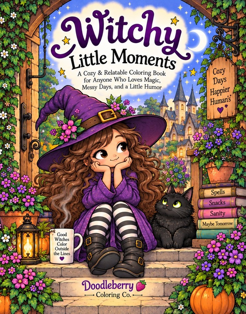 Witchy Little Moments front cover