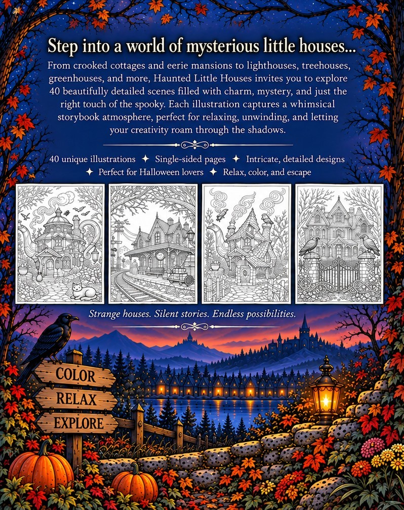 Haunted Little Houses back cover